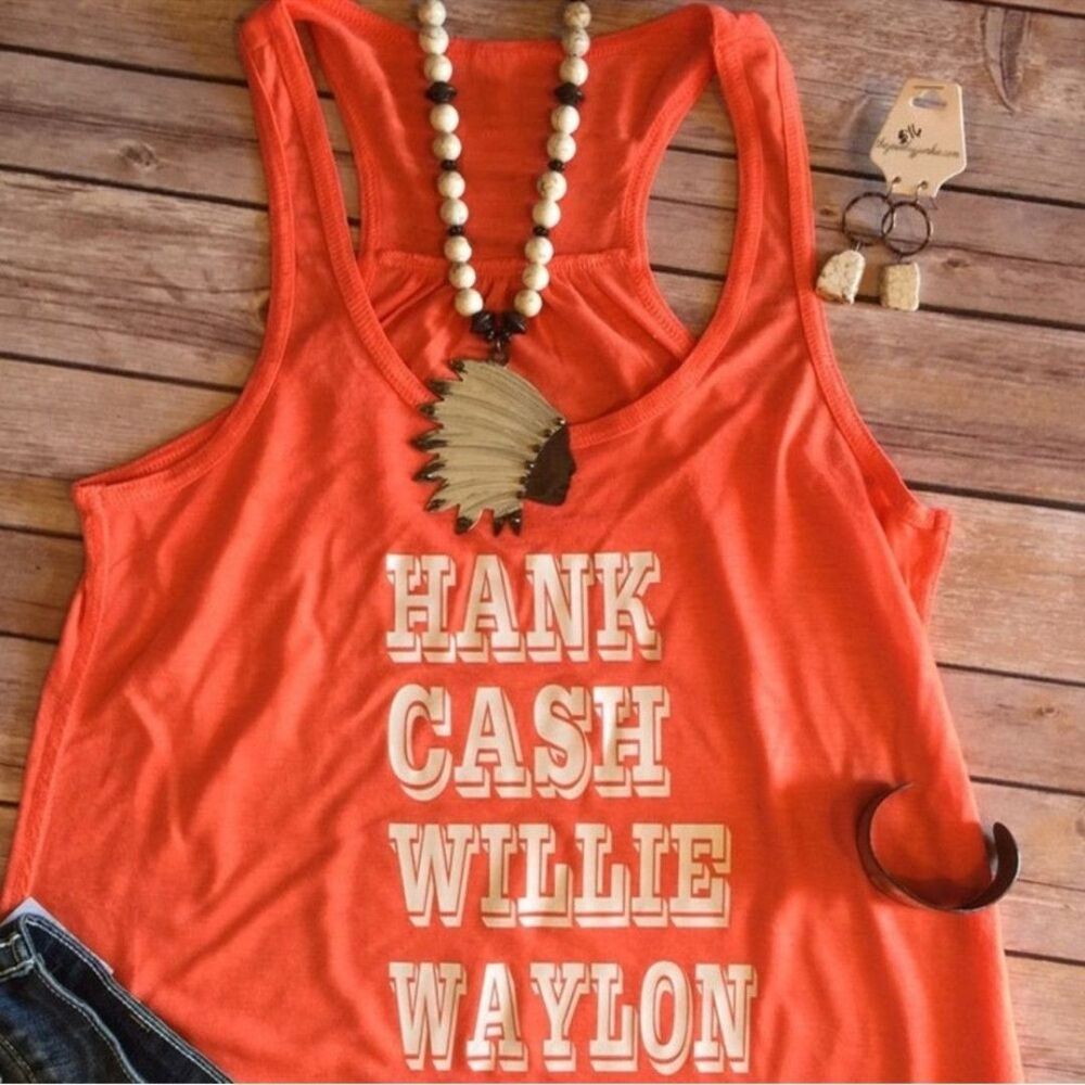 Hank,‎ willie, cash and Waylon